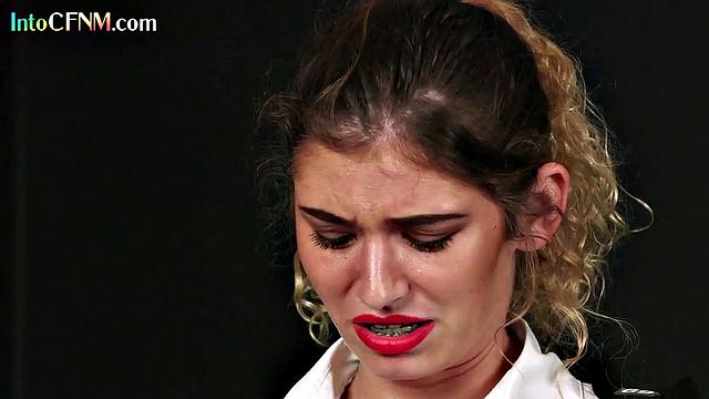 Office CFNM sluts giving BJ to employees