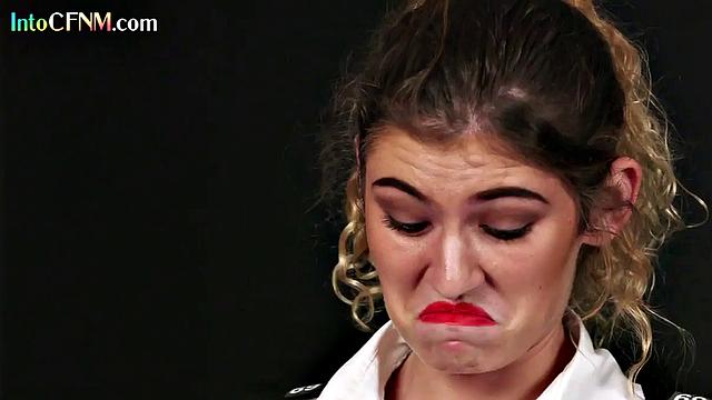 Office CFNM sluts giving BJ to employees