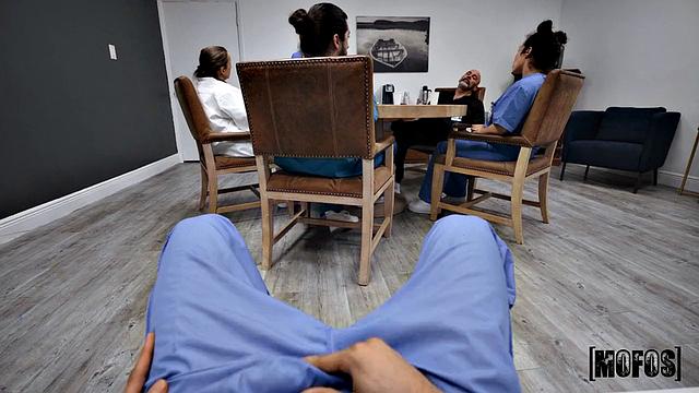 Cum on Time for Nurse Chloe