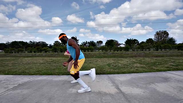 Busty Latina Bounces on BBC