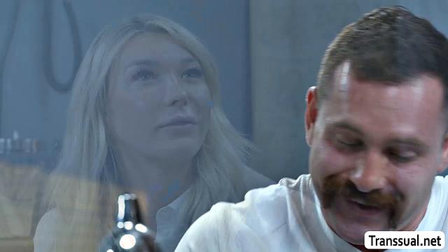 Horny TS doctor wants her patient so bad