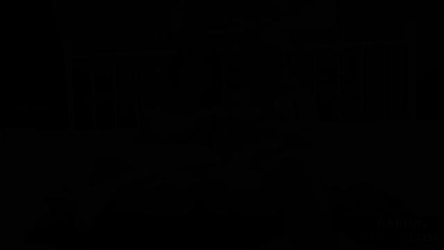 Busty lez babe anally smashed by strapon GF