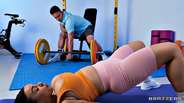 Tit Fucks The Gym Slut