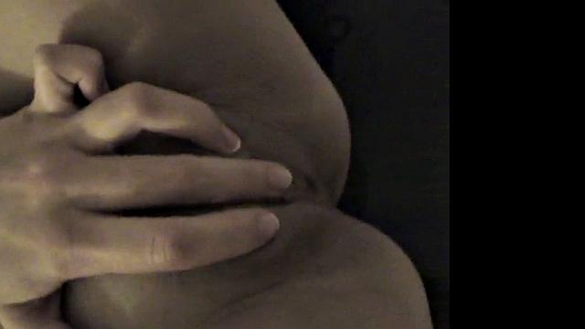 Pryce masturbates with dildo and sucks