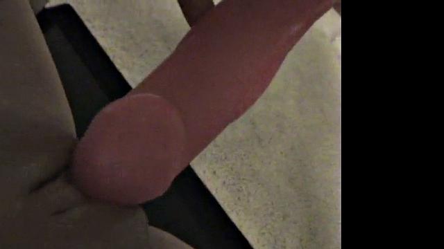 Pryce masturbates with dildo and sucks