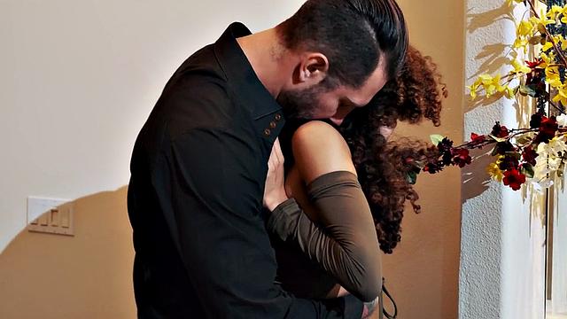 Black 21yo bae fucked from behind by white dick