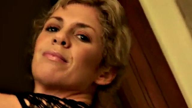 Busty babes striptease gets horny