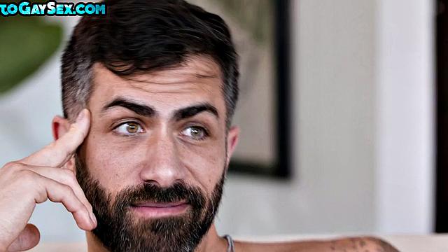 Tattooed jock barebacks college bottom before sucking