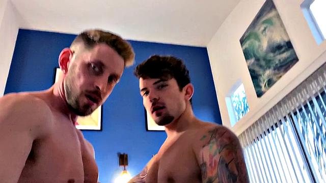 NextDoorHomemade - Intimate Muscle Threesome
