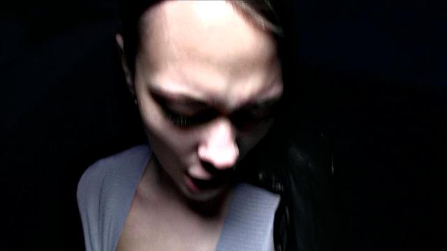 Brunette Lays Down For Fuck Outside Shopping Mall