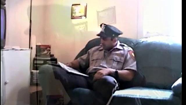 Straight Cop Sucks Off