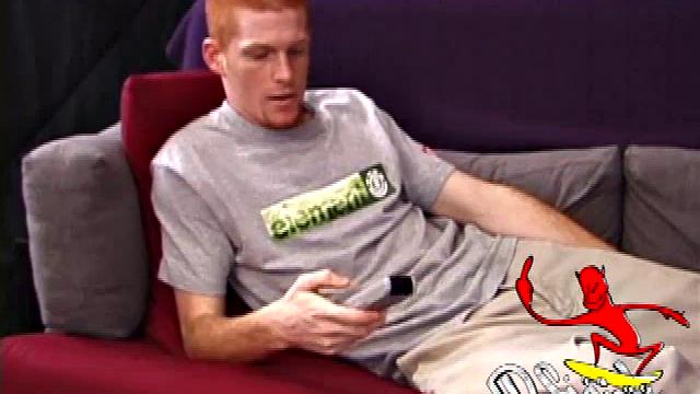 Redhead Tristan Jacking Off