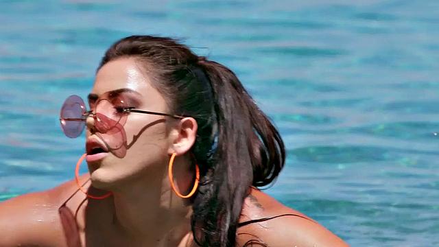 Big-titted babe penetrated from behind by thick dick