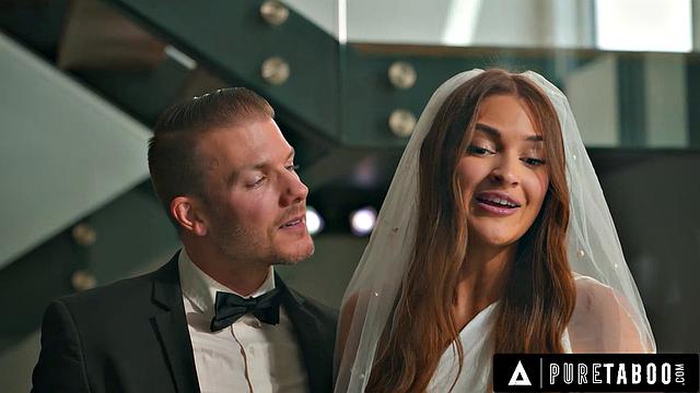 Гизель Бланко страстно заводит мужа перед свидетелями свадьбы и соблазняет его публично, пока Кодей Стил наблюдает за их жаркой игрой.