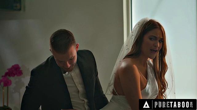 Гизель Бланко страстно заводит мужа перед свидетелями свадьбы и соблазняет его публично, пока Кодей Стил наблюдает за их жаркой игрой.