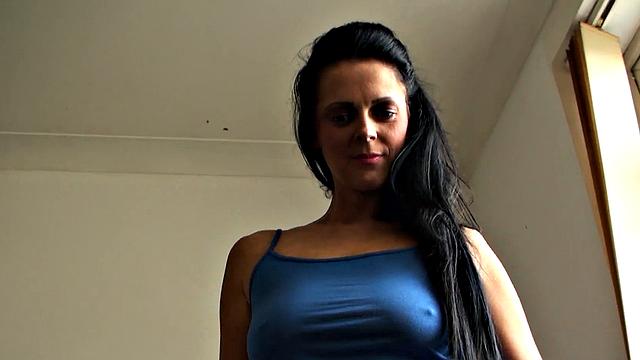 First-time SubSlut Jess Scotland's set to cum.