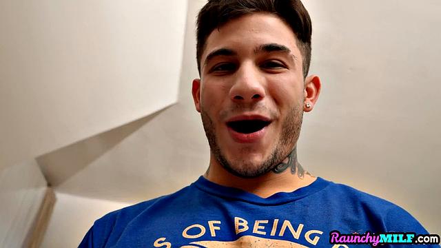 Hugetitted MILF doggydrilled hard