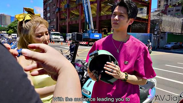 Stacy goes on a first date and they get hotel room to fuck