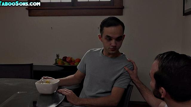 Weird mature stepdaddy fulfills wishes of his stepson