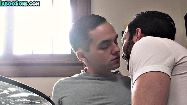 Weird mature stepdaddy fulfills wishes of his stepson