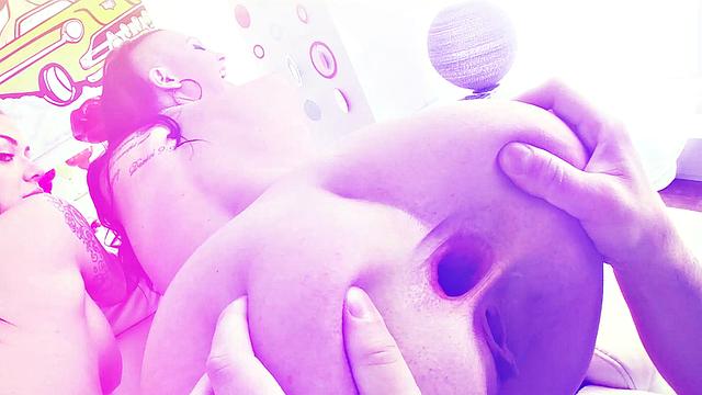 Cherie, Samia, Dollie, Rita and Juelz Make A Mess Out Of Big Cock