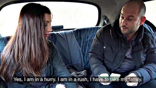 Hot horny minx craves cab sex