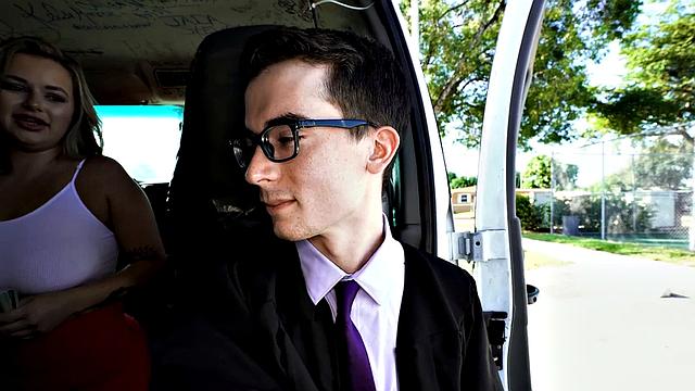 Tricked college twink gets jizzed on hairy ass by gay