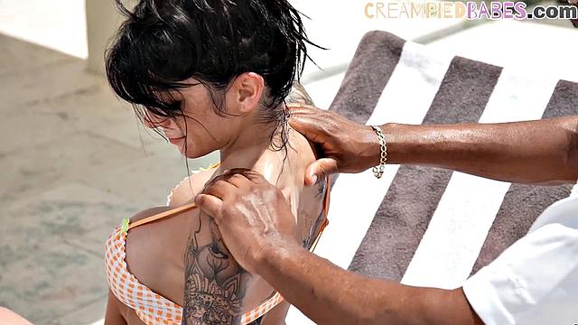 Cockhungry slut pussydrilled by BBC