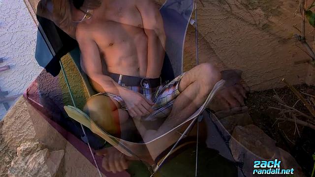 Zack Randall's Hot Juicy Cum Explosion!