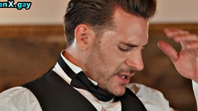 Royal manly jock fucks bottom in greedy rich asshole