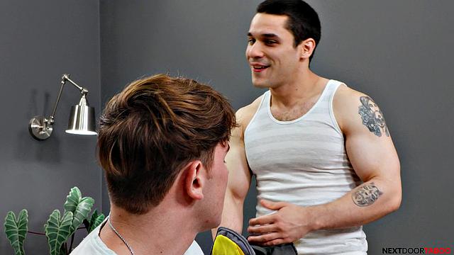 New Stepbro Rails Hairy Stud & Jock-  NextDoorTaboo - FULL SCENE