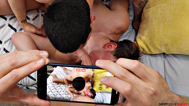 New Stepbro Rails Hairy Stud & Jock-  NextDoorTaboo - FULL SCENE