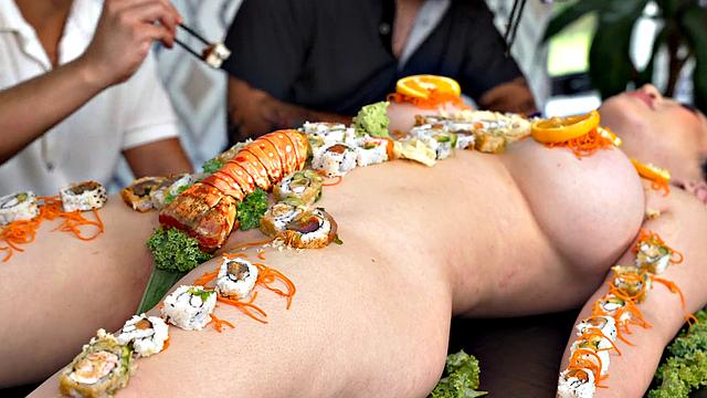 Busty Asian Chef Combines Sex and Fine Dining