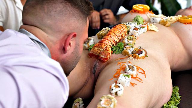 Busty Asian Chef Combines Sex and Fine Dining