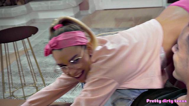 Cock tease gets fucked hard