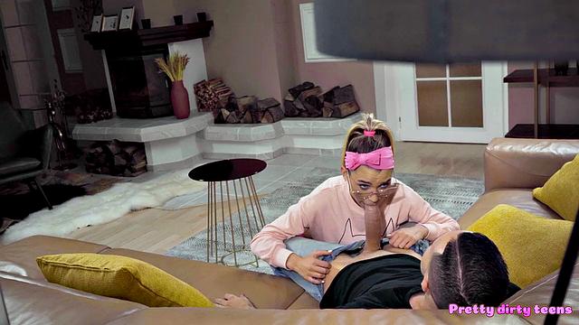 Cock tease gets fucked hard