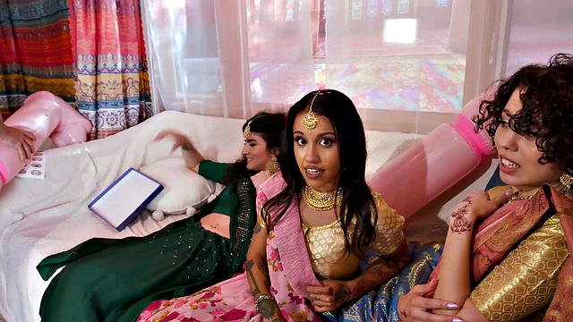 Indian Bachelorette Party Turns Into Stripper Fest!