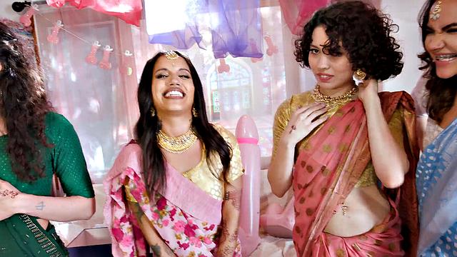 Indian Bachelorette Party Turns Into Stripper Fest!