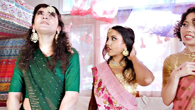 Indian Bachelorette Party Turns Into Stripper Fest!