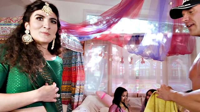 Indian Bachelorette Party Turns Into Stripper Fest!