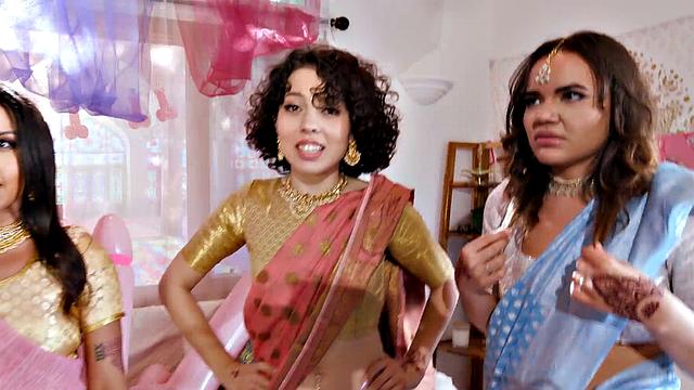 Indian Bachelorette Party Turns Into Stripper Fest!