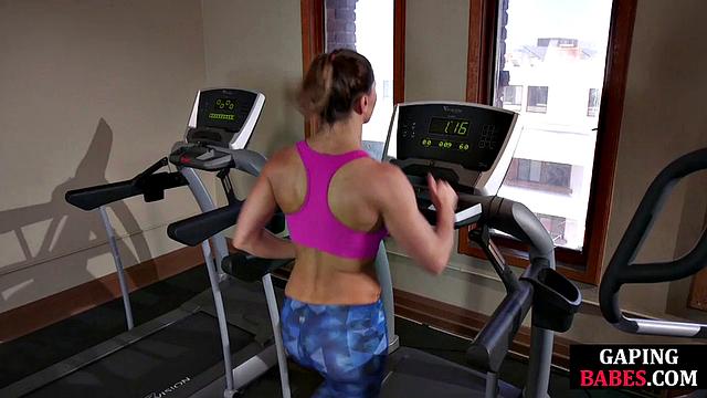 Stunning tied lez analfisted by femdom