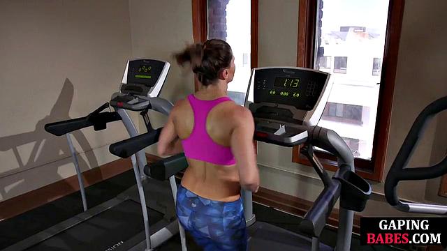 Stunning tied lez analfisted by femdom