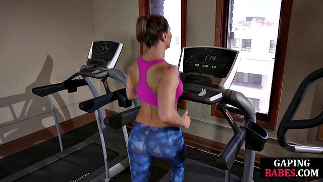 Stunning tied lez analfisted by femdom