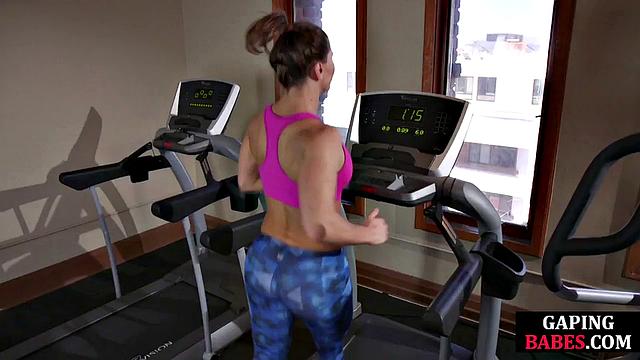 Stunning tied lez analfisted by femdom