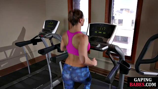 Stunning tied lez analfisted by femdom