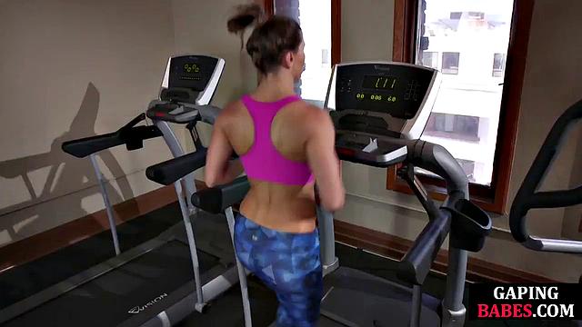 Stunning tied lez analfisted by femdom