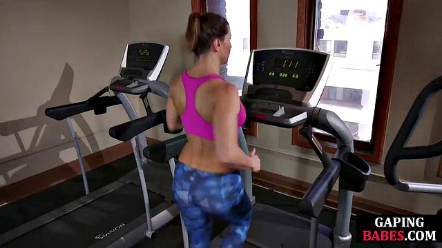 Stunning tied lez analfisted by femdom