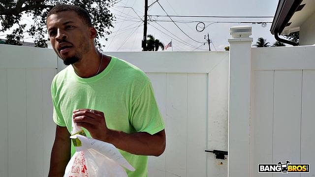 Big Black Cock On Delivery