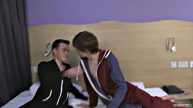Self-Sucker Handles A Thick Cock! - Michael Gold & Ethan White